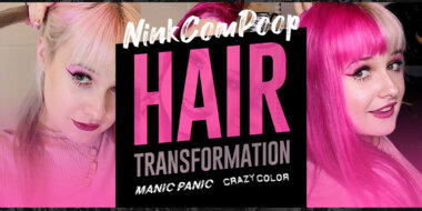 Split Hair Dye: NinkComPoop Shows You How!