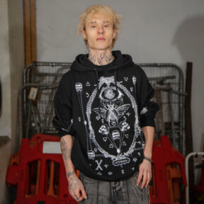 Jawbreaker Vitriol Oversized Hoodie (Black)