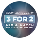 3 For 2 Piercing